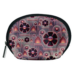 Floral Flower Stylised Accessory Pouch (medium) by HermanTelo