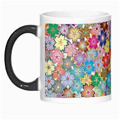 Floral Flowers Abstract Art Morph Mugs by HermanTelo