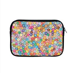 Floral Flowers Abstract Art Apple Macbook Pro 15  Zipper Case