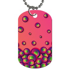 Funny Texture Dog Tag (two Sides)