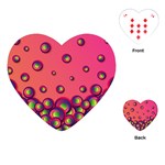 Funny Texture Playing Cards (Heart) Front