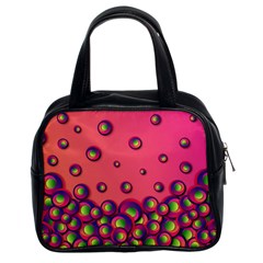 Funny Texture Classic Handbag (two Sides)