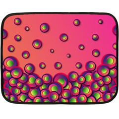 Funny Texture Double Sided Fleece Blanket (mini) 