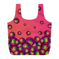 Funny Texture Full Print Recycle Bag (l)