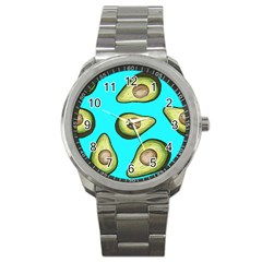 Fruite Avocado Sport Metal Watch by HermanTelo