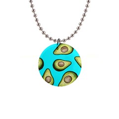 Fruite Avocado 1  Button Necklace by HermanTelo