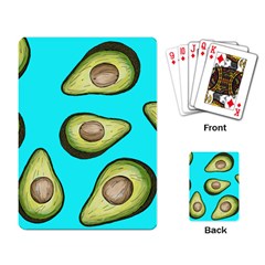 Fruite Avocado Playing Cards Single Design