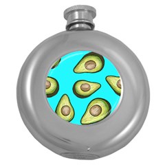 Fruite Avocado Round Hip Flask (5 Oz) by HermanTelo