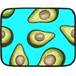 Fruite Avocado Double Sided Fleece Blanket (Mini)  35 x27  Blanket Front