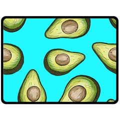 Fruite Avocado Fleece Blanket (large) 