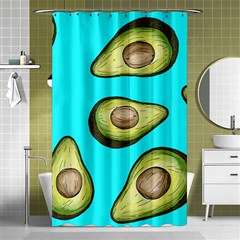 Fruite Avocado Shower Curtain 48  X 72  (small) 