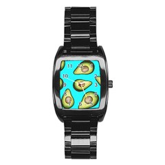 Fruite Avocado Stainless Steel Barrel Watch by HermanTelo