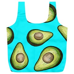 Fruite Avocado Full Print Recycle Bag (xl)