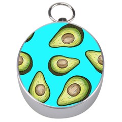 Fruite Avocado Silver Compasses