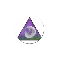 Form Triangle Moon Space Golf Ball Marker (10 Pack) by HermanTelo