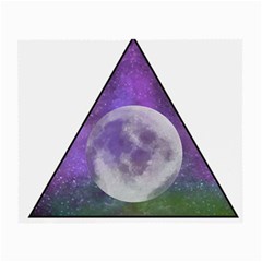 Form Triangle Moon Space Small Glasses Cloth by HermanTelo