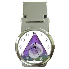 Form Triangle Moon Space Money Clip Watches