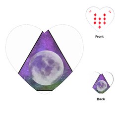 Form Triangle Moon Space Playing Cards (heart)