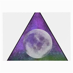 Form Triangle Moon Space Large Glasses Cloth by HermanTelo