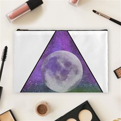 Form Triangle Moon Space Cosmetic Bag (large)