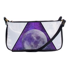 Form Triangle Moon Space Shoulder Clutch Bag