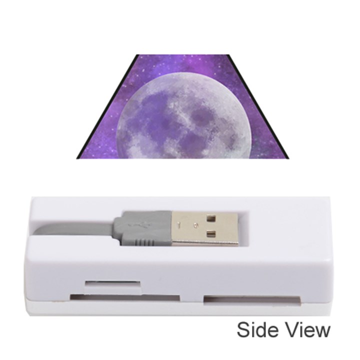 Form Triangle Moon Space Memory Card Reader (Stick)