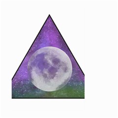 Form Triangle Moon Space Large Garden Flag (two Sides)