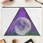 Form Triangle Moon Space Cosmetic Bag (XXXL) Front