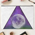 Form Triangle Moon Space Cosmetic Bag (XXXL) Back