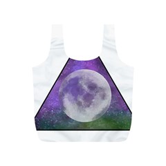 Form Triangle Moon Space Full Print Recycle Bag (s)