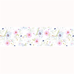 Floral Pink Blue Large Bar Mats