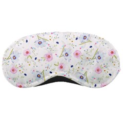 Floral Pink Blue Sleeping Mask