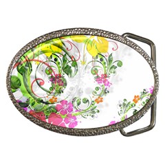 Flowers Floral Belt Buckles