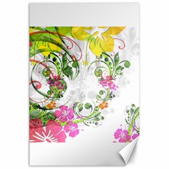 Flowers Floral Canvas 20  X 30 