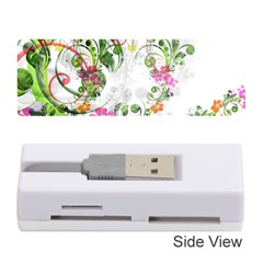 Flowers Floral Memory Card Reader (stick)