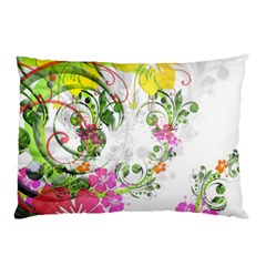 Flowers Floral Pillow Case (two Sides) by HermanTelo