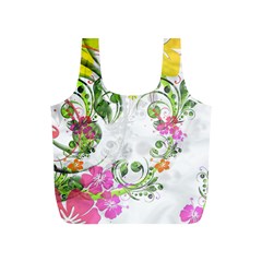 Flowers Floral Full Print Recycle Bag (s)