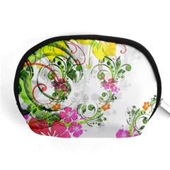 Flowers Floral Accessory Pouch (medium)