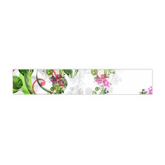 Flowers Floral Flano Scarf (mini)