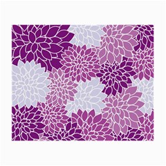 Floral Purple Small Glasses Cloth