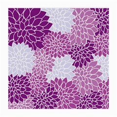 Floral Purple Medium Glasses Cloth