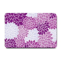 Floral Purple Small Doormat 