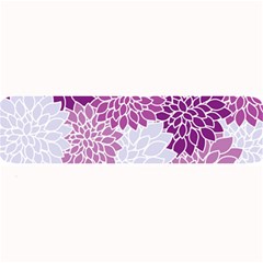 Floral Purple Large Bar Mats