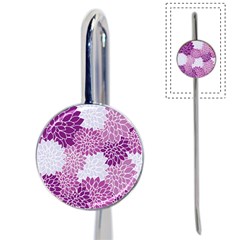 Floral Purple Book Mark