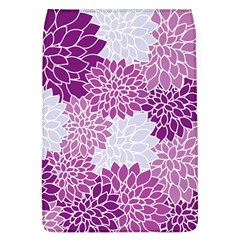 Floral Purple Removable Flap Cover (l)