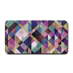 Geometric Blue Violet Pink Medium Bar Mats