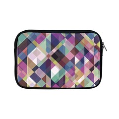 Geometric Blue Violet Pink Apple iPad Mini Zipper Cases