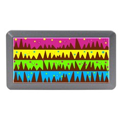 Illustration Abstract Graphic Rainbow Memory Card Reader (mini)