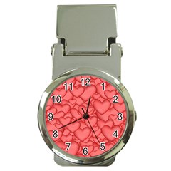 Hearts Love Valentine Money Clip Watches