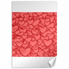 Hearts Love Valentine Canvas 20  X 30 